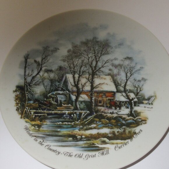 Vintage Set of 4 American Homestead 6-1/4” Four Season Plates - Picture 3 of 7
